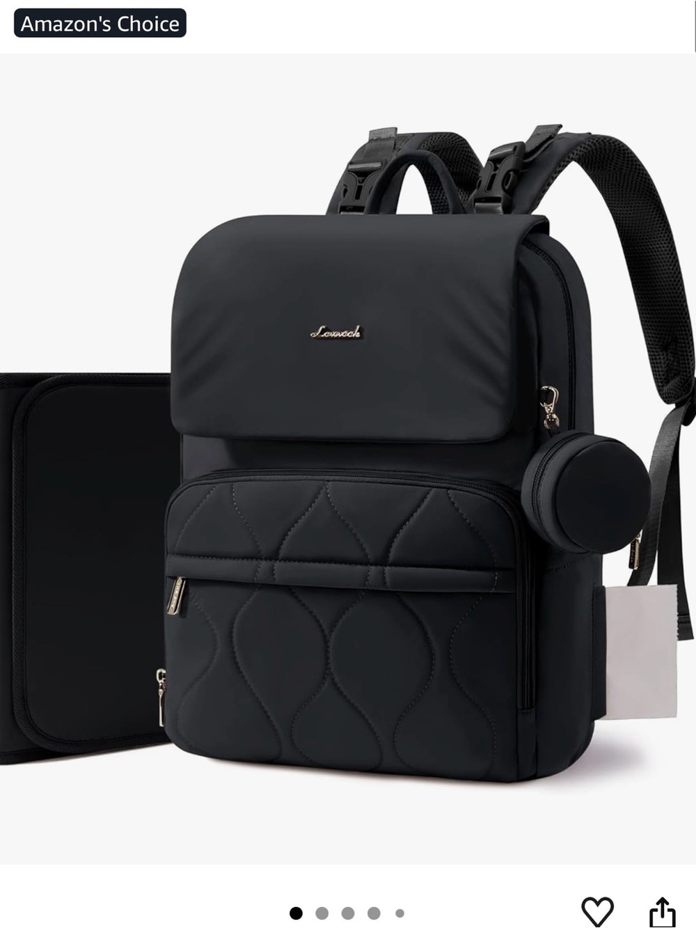 LOVEVOOK Diaper Bag Backpack